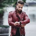 Men's PU Leather Jacket - Premium Outerwear
